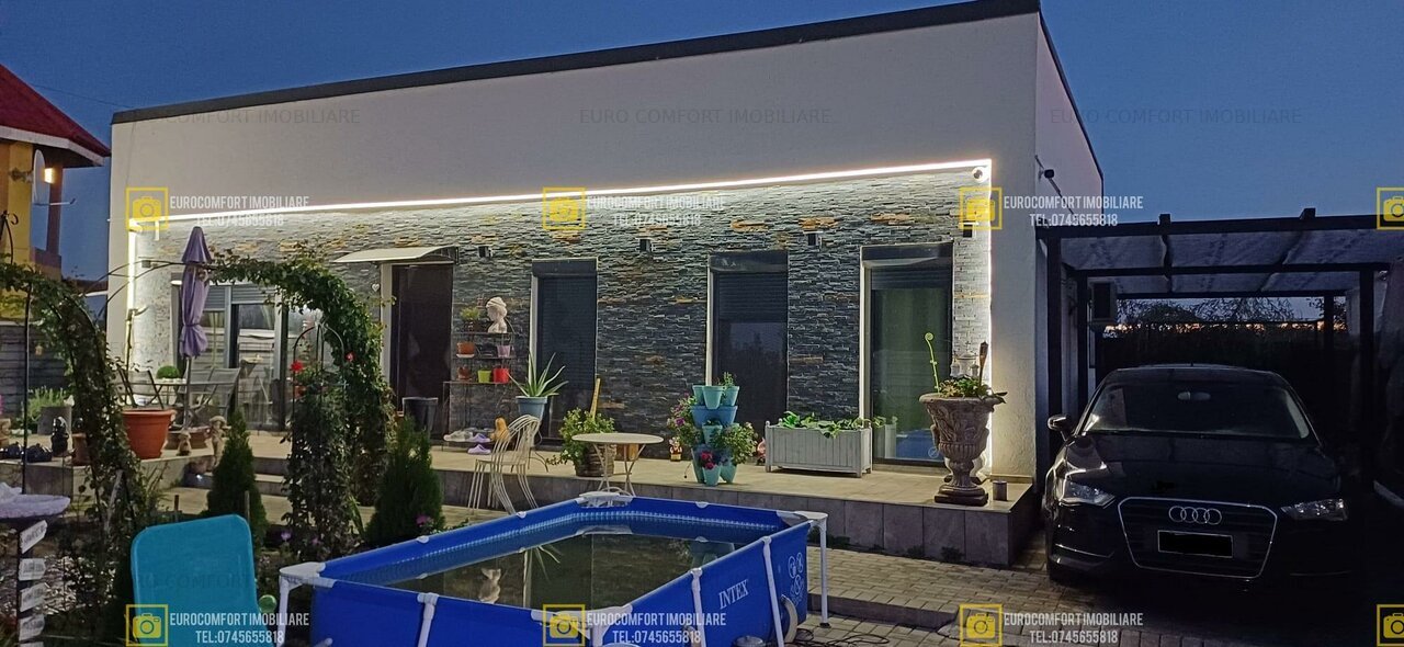 Casa cu teren in Sat Costi zona Pietricica mobilata si utilata