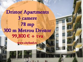 Apartament de vânzare 3 camere în Bucuresti, Dristor