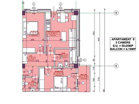 Apartament de vânzare 3 camere, în Iaşi, zona Păcurari