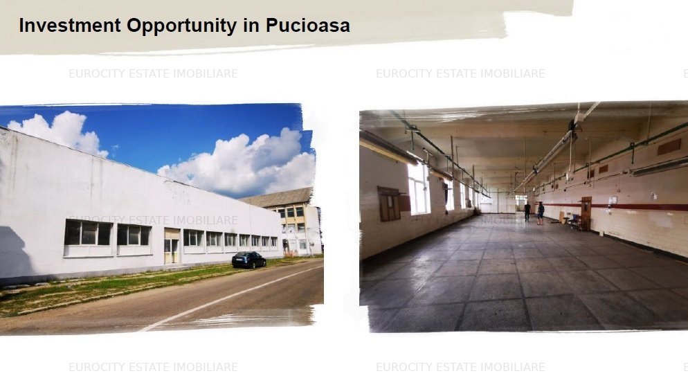 Fabrica dezafectata cu teren 8,7 HA