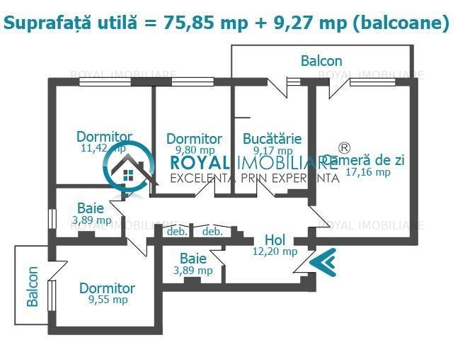 Royal Imobiliare - vanzari apartamente - imaginea 12
