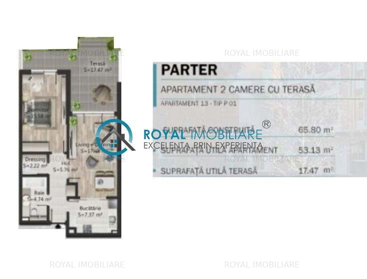 Royal Imobiliare - Vanzare apartament B-dul Bucuresti - imaginea 0 + 1