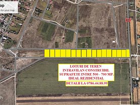 Teren constructii de vânzare, în Constanţa, zona Km 5