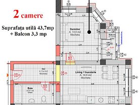 Apartament de vânzare 2 camere, în Cisnădie, zona Central