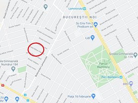 Teren constructii de vânzare, în Bucureşti, zona Bucureştii Noi