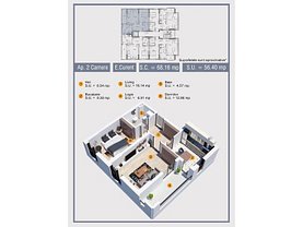 Apartament de vânzare 2 camere, în Bucuresti, zona Giulesti