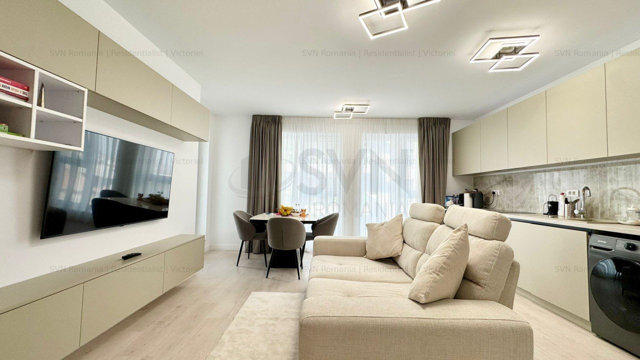 REA1022499 Apartment 2 camere - 63 MP I MTM PIPERA LAKE I POMPE DE CALDURA I MOB
