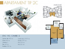 Apartament de vânzare 2 camere, în Cluj-Napoca, zona Buna Ziua