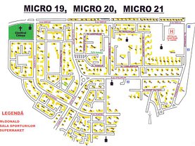 Apartament de vânzare 2 camere în Galati, Micro 21