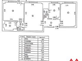 Apartament de vânzare 3 camere, în Bucureşti, zona 1 Mai