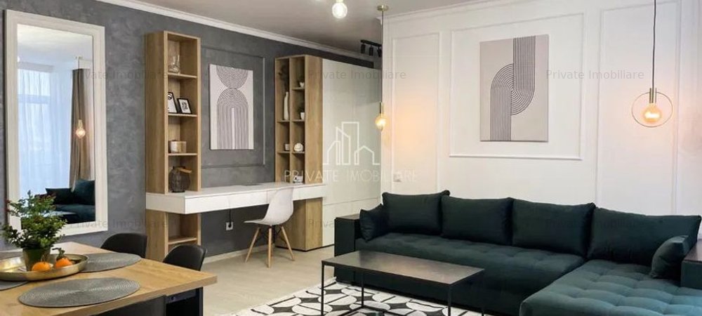 Apartament Bloc Nou, 2 camere,Mobilat/Utilat,Loc Parcare,Ama Residence - imaginea 0 + 1