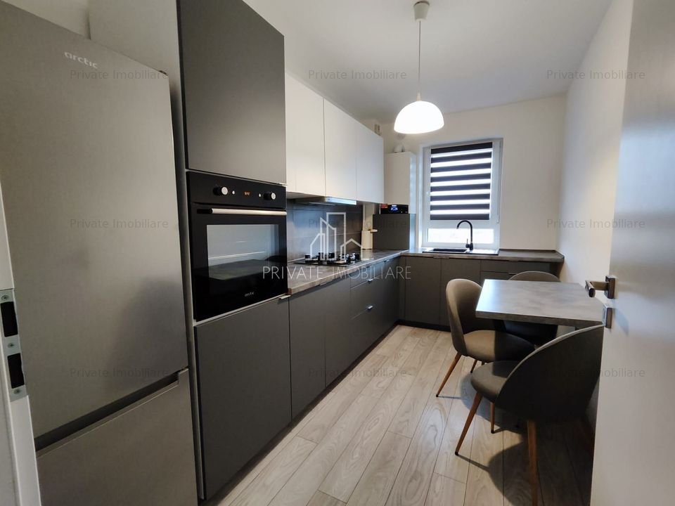 Apartament 2 camere, Nou, Et.4/7, Mobilat/Utilat+Parcare subterana, Maurer