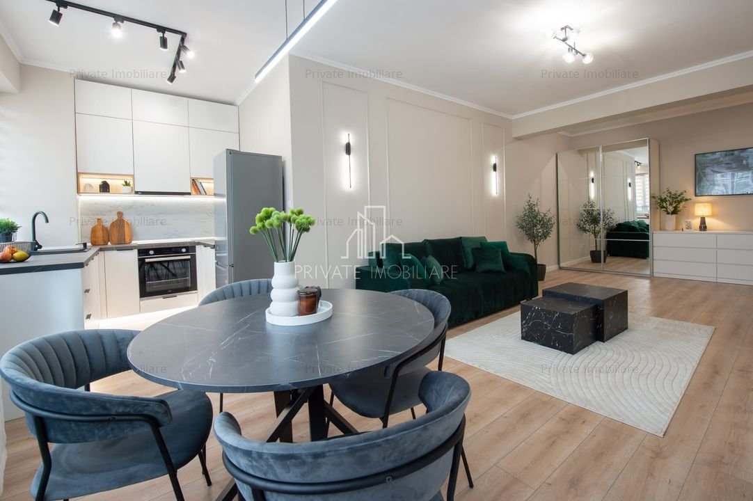 Apartament 2 Camere Lux/Bloc Nou/Parcare de Inchiriat, Concept 9,Tudor