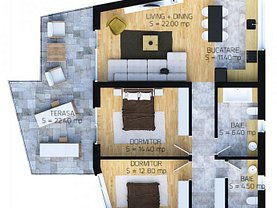 Apartament de vânzare 3 camere, în Bucuresti, zona Mosilor