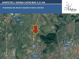 Teren agricol de vânzare, în Sanpetru