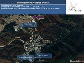 Teren constructii de vânzare, în Braşov, zona Poiana Braşov