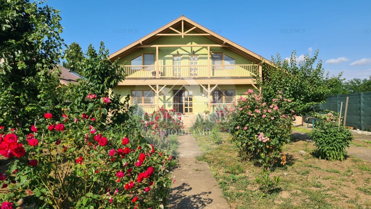 Vila Crevedia stradal -dormitor pe parter