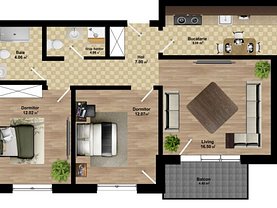 Apartament de vânzare 3 camere, în Bucuresti, zona Militari