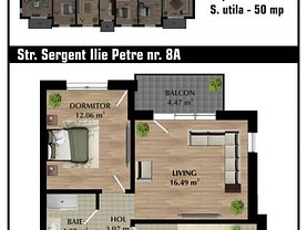 Apartament de vânzare 2 camere, în Bucuresti, zona Militari