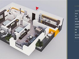 Apartament de vanzare 3 camere, în Bucuresti, zona Theodor Pallady