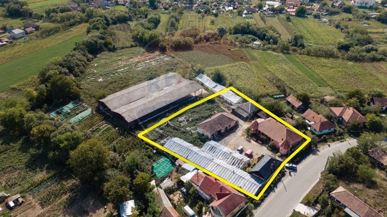Casa cu teren si anexe, curte generoasa, potential urias