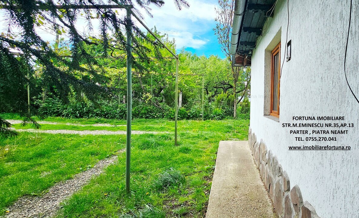 Casa la pret de apartament si teren 2358 mp, com .Girov
