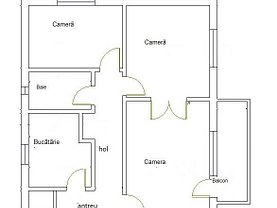 Apartament de vânzare 3 camere, în Târgu Mureş, zona Dâmbu Pietros