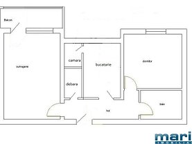Apartament de vânzare 2 camere, în Târgu Mureş, zona Tudor Vladimirescu