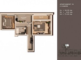 Apartament de vânzare 2 camere, în Bucureşti, zona Liviu Rebreanu