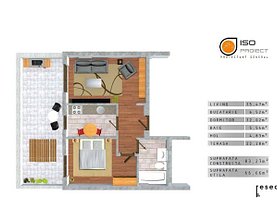 Apartament de vânzare 2 camere, în Bucuresti, zona Alexandru Obregia