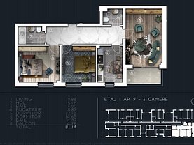 Apartament de vânzare 3 camere, în Bucureşti, zona Nicolae Grigorescu