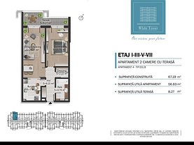Apartament de vânzare 2 camere, în Ploieşti, zona B-dul Bucureşti