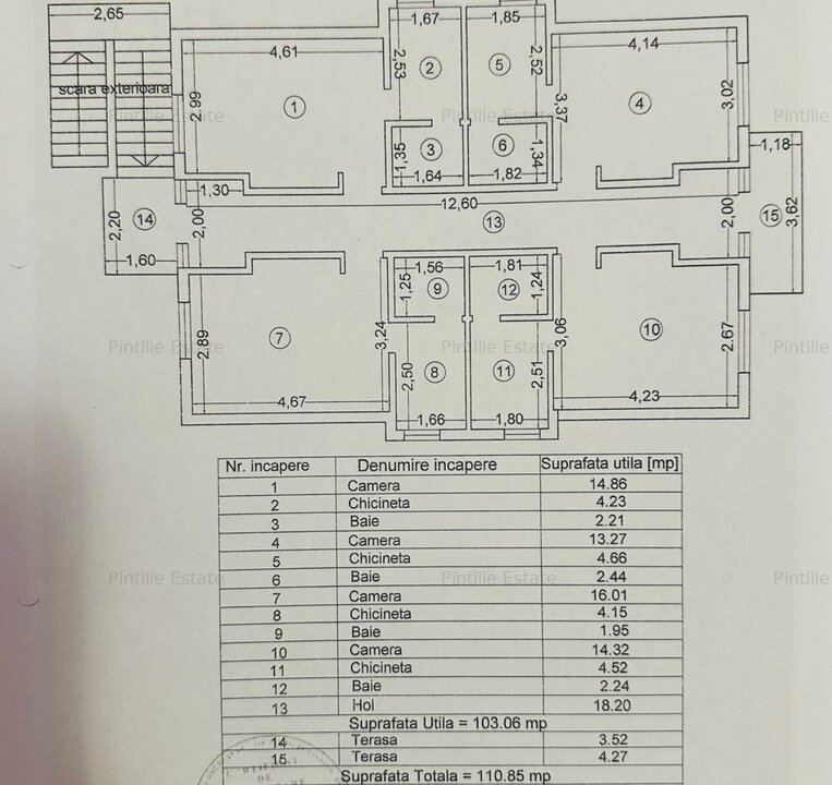Mamaia Sat Vila Pensiune 25 Camere 500 mp utili