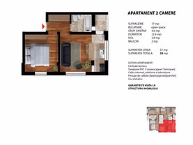 Apartament de vânzare 2 camere în Bucuresti, Militari