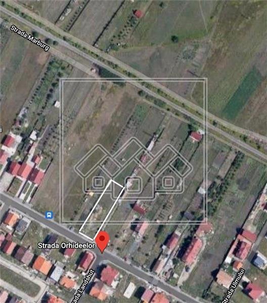 Teren de vanzare in Sibiu- intravilan- 2 parcele - C. Tineretului - imaginea 8
