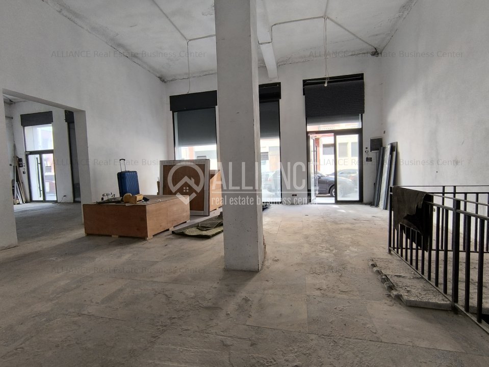 CENTRU POLICLINICA CU PLATA - Spatiu comercial luminos si inalt !