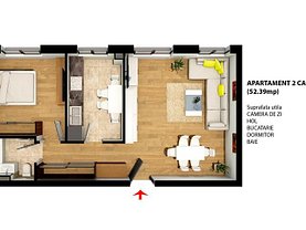Apartament de vânzare 2 camere, în Iaşi, zona Păcurari