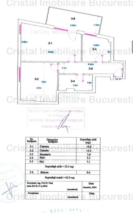 Vanzare apartament 2 camere