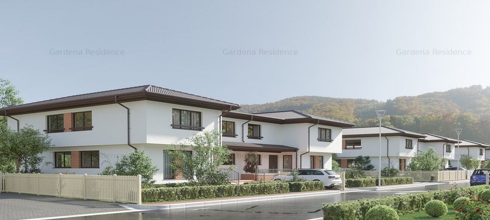 Casa finalizata cu etaj si 4 camere in Gardena Residence - imaginea 0 + 1