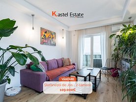 Apartament de vânzare 2 camere, în Ştefăneştii de Jos