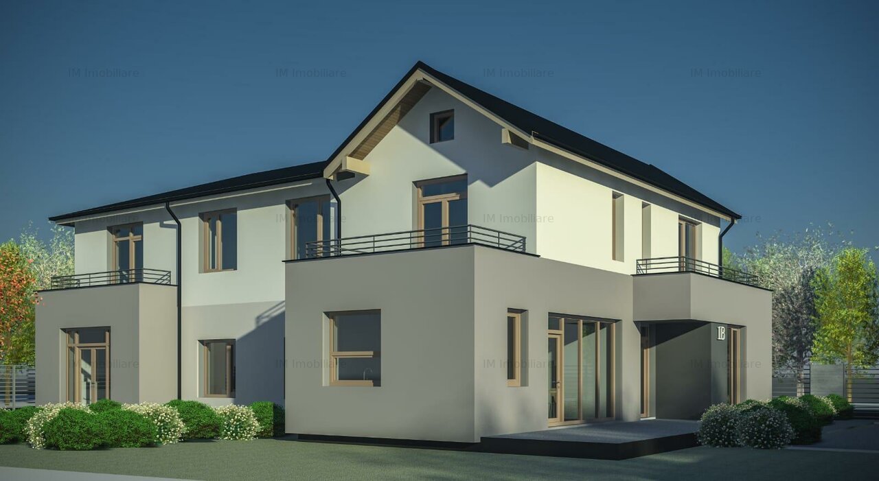 Sanandrei – ½ Duplex  5  Camere – Teren