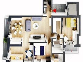 Apartament de vânzare sau de închiriat 3 camere, în Bucuresti, zona Victoriei