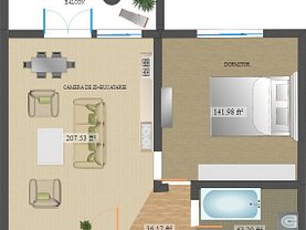 Apartament de vânzare 2 camere, în Mamaia-Sat, zona Nord