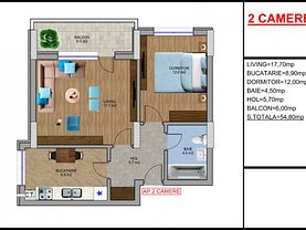 Apartament de vânzare 2 camere în Bucuresti, Berceni