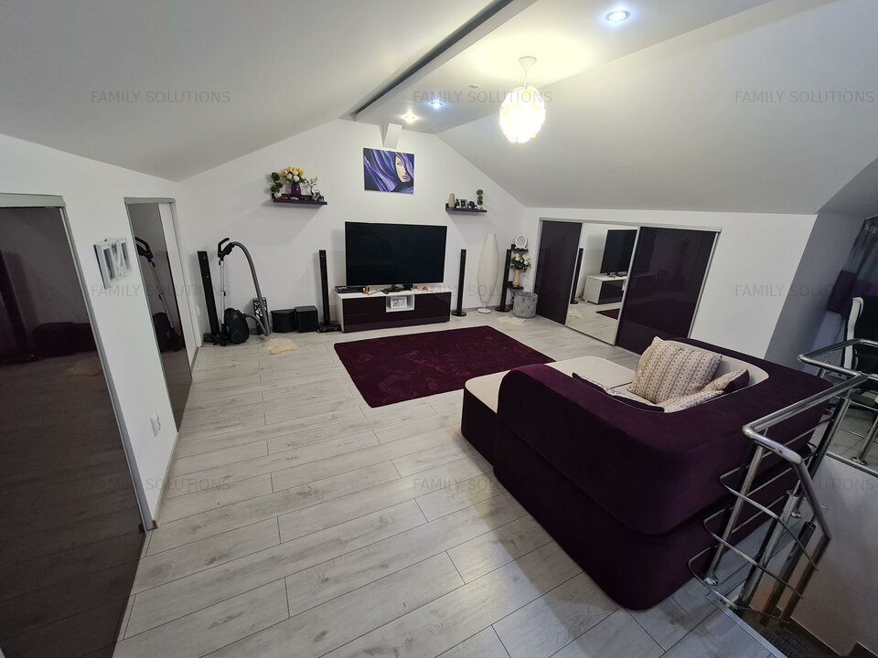 Vila de inchiriat,P+1+M,Str.Amurgului,Popesti Leordeni