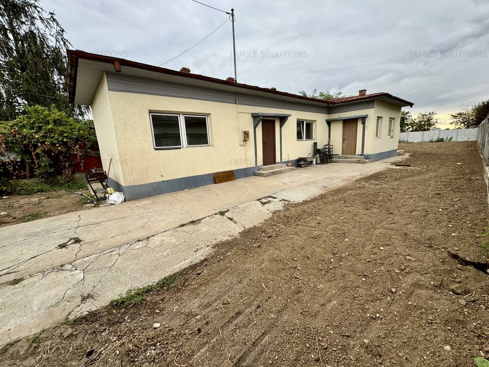Casa individuala pe parter, 85 mp, teren 613 mp