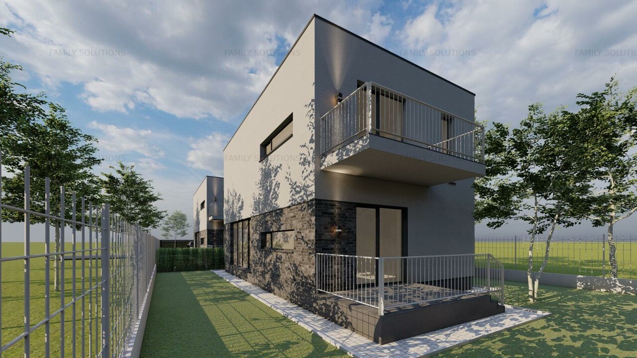 Vila Individuala deosebita, 102 mp,  teren 176 mp