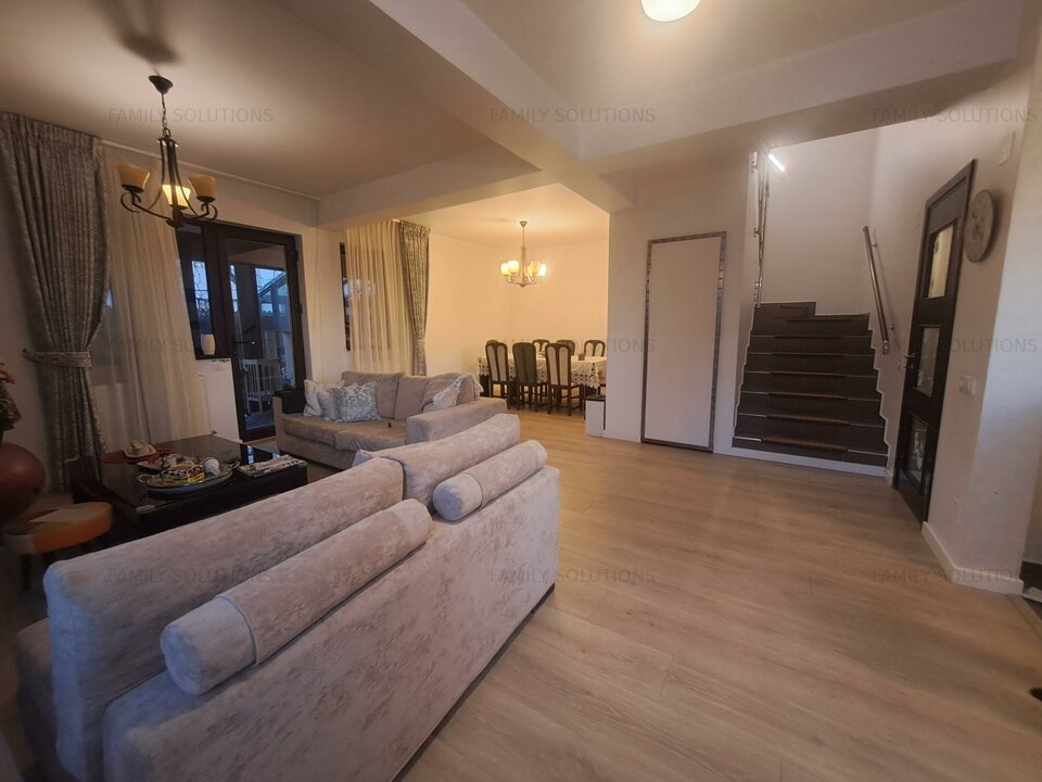 Vila tip duplex P+1+M, de inchiriat,Popesti Leordeni