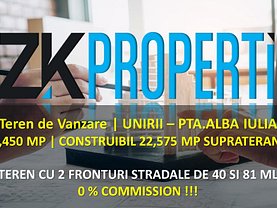 Teren constructii de vânzare, în Bucuresti, zona Unirii