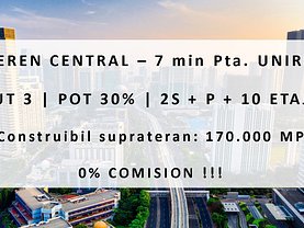 Teren constructii de vânzare, în Bucuresti, zona Unirii